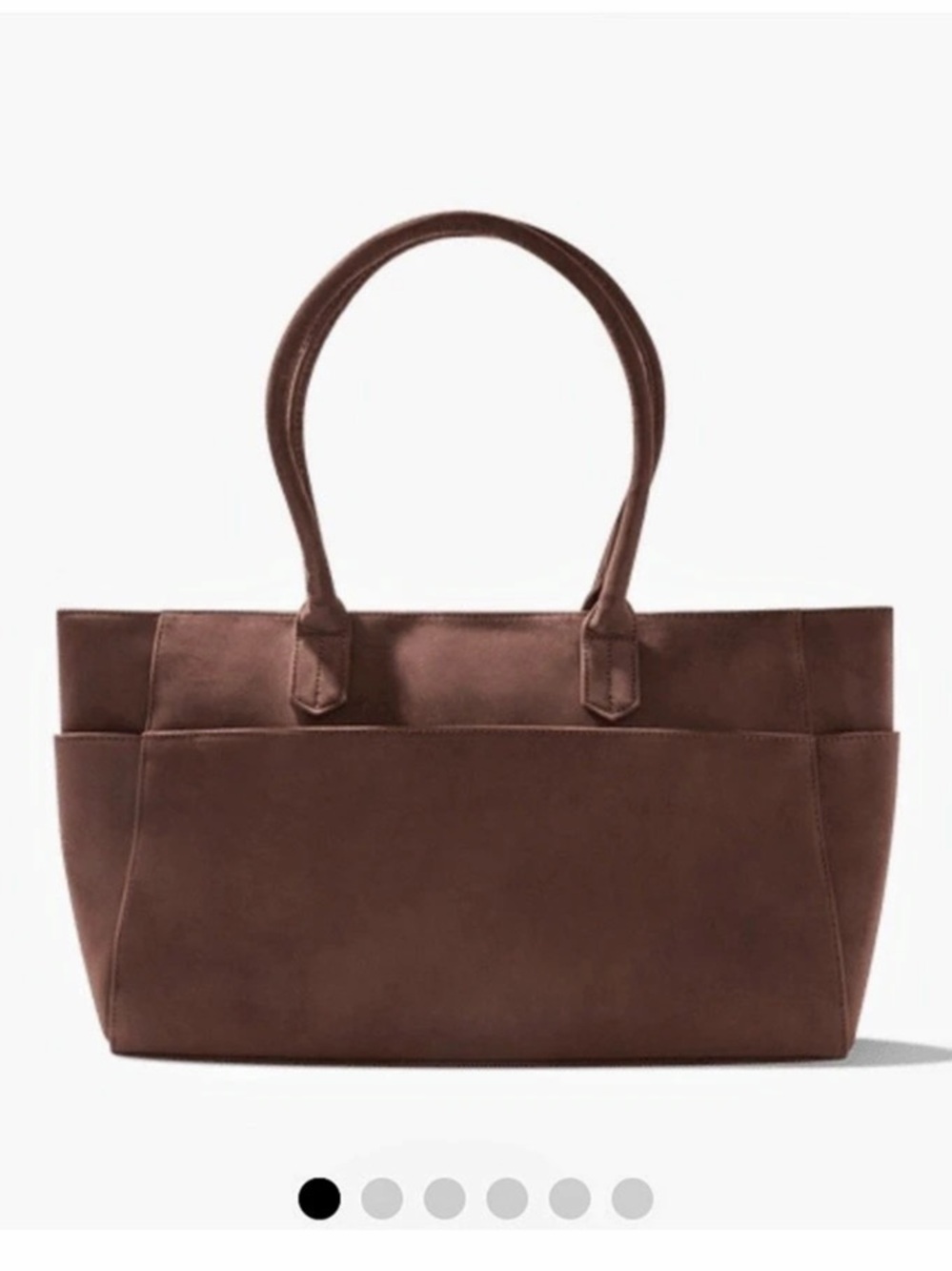 Mali & Lili Faux Suede Tote